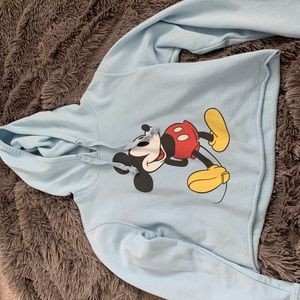Disney cropped hoodie